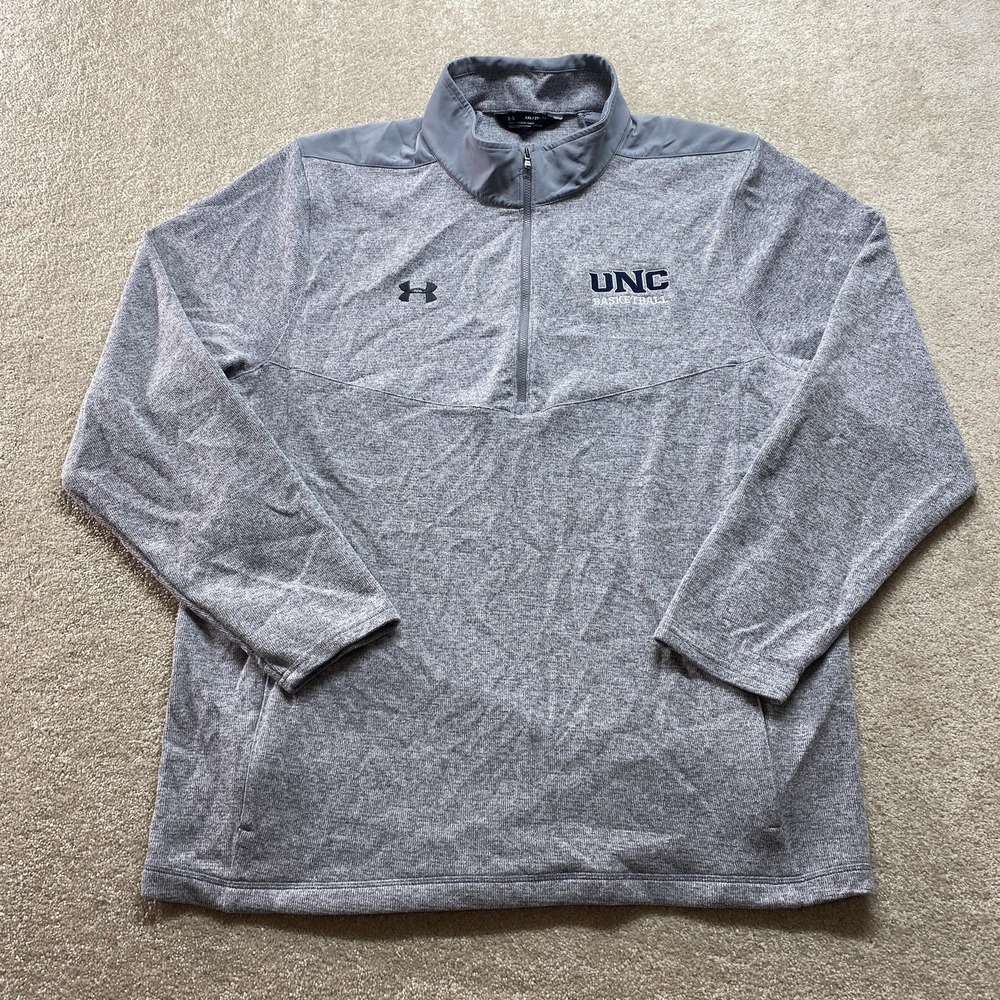 North Carolina Tar Heels Shirt Mens 2XL NCAA Basketball Under Armour ColdGear
